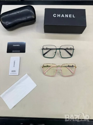 очила с черен обикновен калъф и ув защита chanel , снимка 2 - Слънчеви и диоптрични очила - 51348773