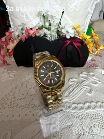 Rolex Мъжки Часовник Със Самонавиващ Механизъм - Налични Различни Цветове Код AT-15, снимка 2 - Мъжки - 53310861