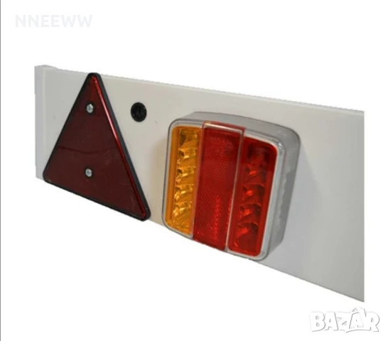 LED Заден борд за ремарке с диодни стопове 92см, снимка 2 - Аксесоари и консумативи - 50684091