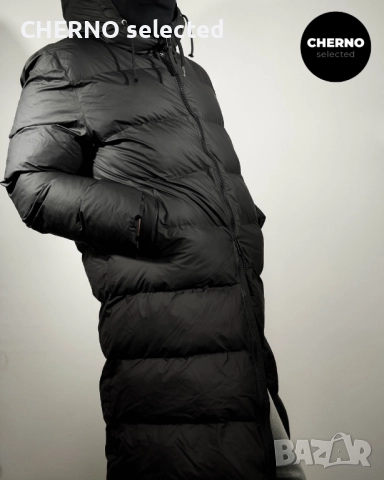 Дълго пухено яке RAINS Alta Long Puffer Jacket – размер L – Ново с етикети, снимка 8 - Якета - 52898748