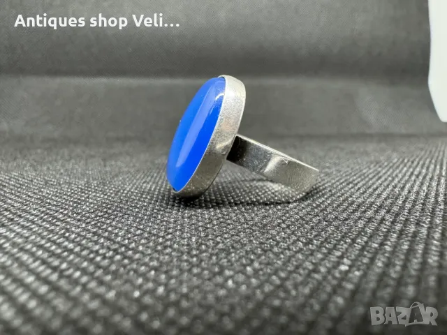 Сребърен пръстен №6032, снимка 2 - Пръстени - 47788983