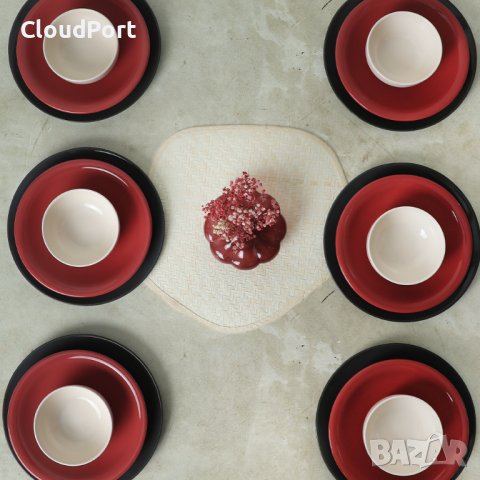 ПЪЛЕН СЕРВИЗ ЗА МАСА, KERAMIKA, 18 ЧАСТИ, КЕРАМИКА, NOBLE MIX, снимка 9 - Сервизи - 43582904