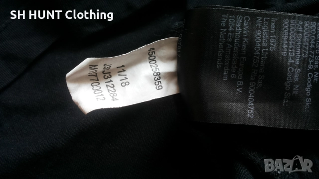 CALVIN CLEIN JEANS T-Shirt Размер M мъжка тениска 45-66, снимка 15 - Тениски - 52825583