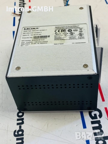 Moxa 10 EDS-510A-1GT2SFP-T Ethernet комутатор със (7) 10/100BTX порта, (1) 10/100/1000BTX  и (2) SFP, снимка 3 - Мрежови адаптери - 50984045