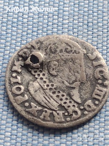 Сребърна монета 3 гроша 1624г. Сигизмунд трети ПОЛША 13698