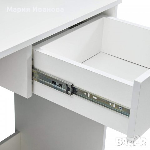 ПРОМОЦИЯ Тоалетка с табуретка JDR003WH, снимка 3 - Тоалетки - 36662597