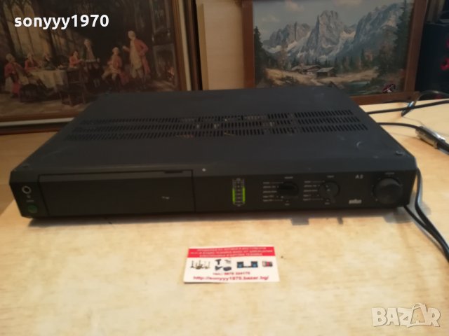 braun a2 amplifier-germany 2403211810, снимка 2 - Ресийвъри, усилватели, смесителни пултове - 32290346
