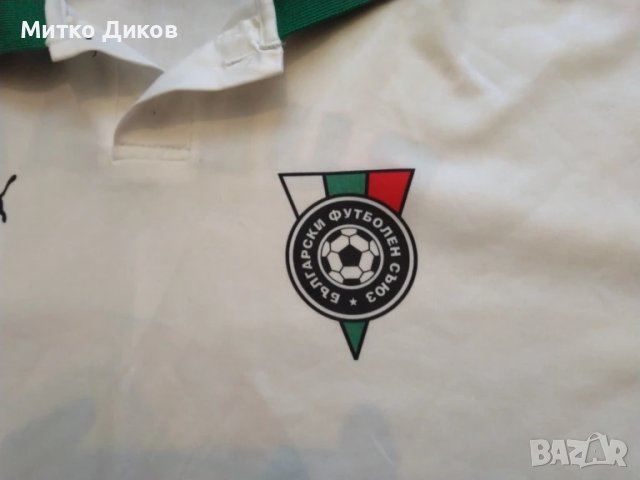 България футболна тениска Пума 1996-1998 размер Л, снимка 3 - Футбол - 51079985