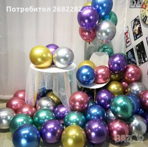 Балони, различни цветове- 55 броя-Нови!, снимка 1 - Други - 33300782