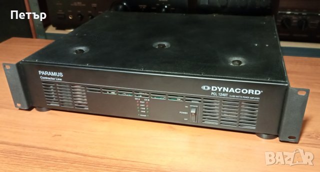 DYNACORD PCL 1240T, снимка 3 - Ресийвъри, усилватели, смесителни пултове - 44105002