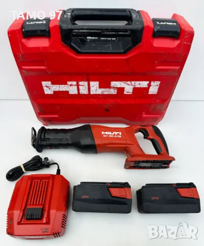 Hilti SR 30-A36 - Мощен безчетков двускоростен саблен трион 2x36V 5.2Ah