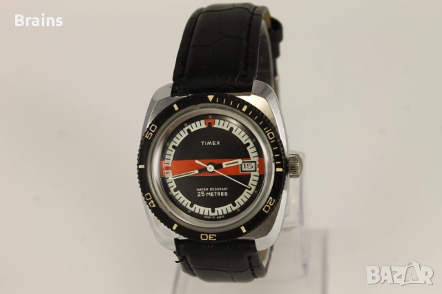 1970's TIMEX Рядък Английски Дайвърски Часовник 
