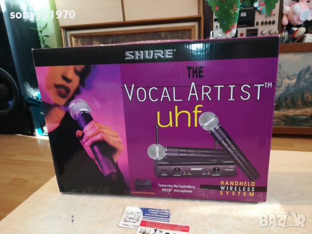 ★ █▬█ 0 ▀█▀ ★ SHURE MIC WIRELESS X2 3110220904, снимка 11 - Микрофони - 38506594