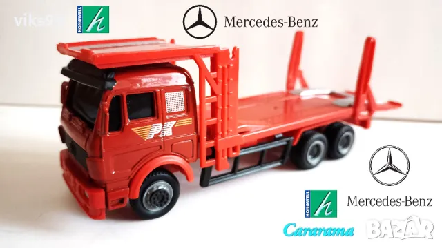 Mercedes Benz Car Transporter Hongwell/Cararama, снимка 1