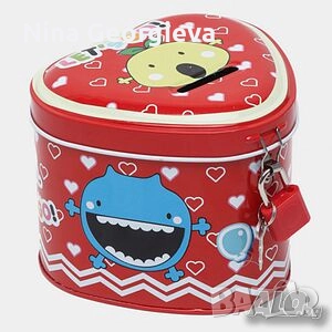 Детска метална касичка Let’s Go!, снимка 2 - Други - 52392996