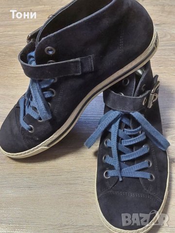 Дамски кецове PAUL GREEN естествен велур 