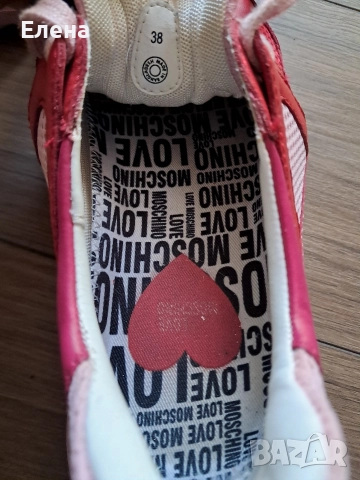 LOVE ❤️ MOSCHINI 38 номер, снимка 9 - Маратонки - 52847494