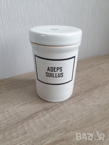 Стар порцеланов аптекарски буркан, снимка 6 - Антикварни и старинни предмети - 40130862