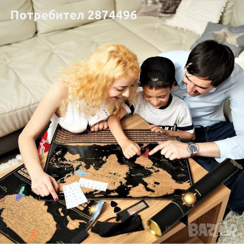 2033 Скреч карта на света Travel Life, Знамена на държави, снимка 5 - Други стоки за дома - 34987825