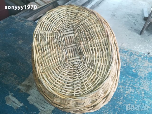 АНТИК-плетена кошница 40х30х30см, снимка 12 - Колекции - 27214259