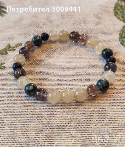 Целебна гривна ⚜ВИТАЛИЯ⚜ , снимка 2 - Гривни - 43401800