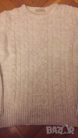 Страхотен пуловер с перли, снимка 7 - Блузи с дълъг ръкав и пуловери - 26820719