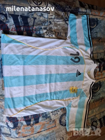 Футболна фланелка на АРЖЕНТИНА адидас оригинална .