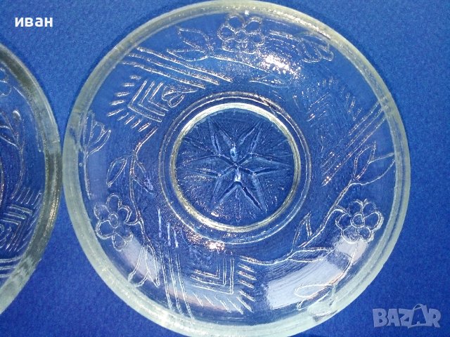   Стари малки чинийки 8см., снимка 5 - Антикварни и старинни предмети - 43347732