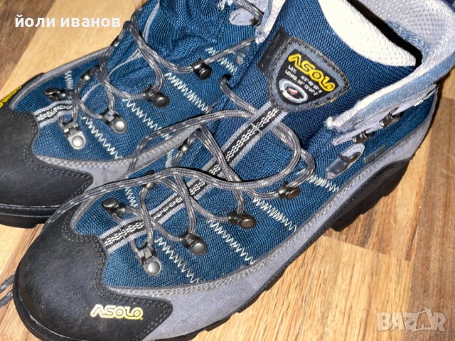 ASOLO-gore-tex-трекинг обувки 43 .вибрам, снимка 1 - Спортни обувки - 43528703