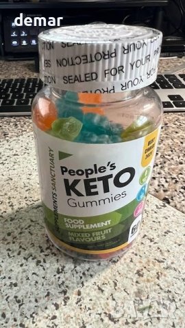 Peoples Keto 60 дъвки със смесен вкус, страхотен вкус и ниско съдържание на захар, снимка 10 - Хранителни добавки - 43506098