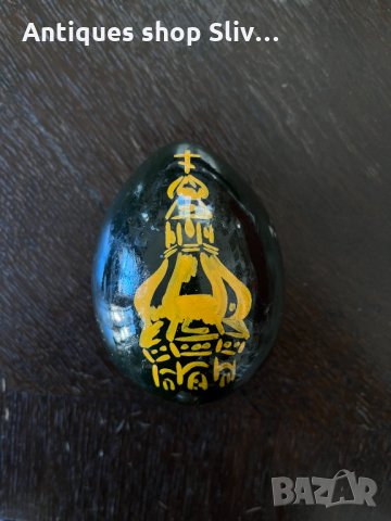Уникално рисувано яйце тип Faberge №1809, снимка 5 - Антикварни и старинни предмети - 35488723