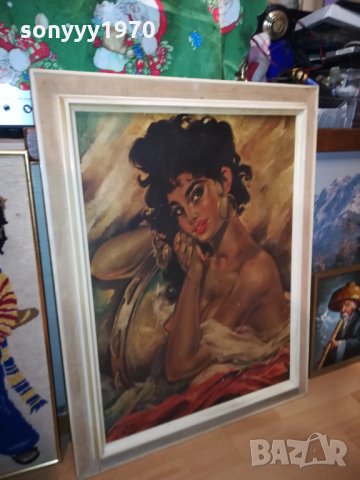 КРАСИВА КАРТИНА ОТ ГЕРМАНИЯ 2111211921, снимка 15 - Антикварни и старинни предмети - 34881535