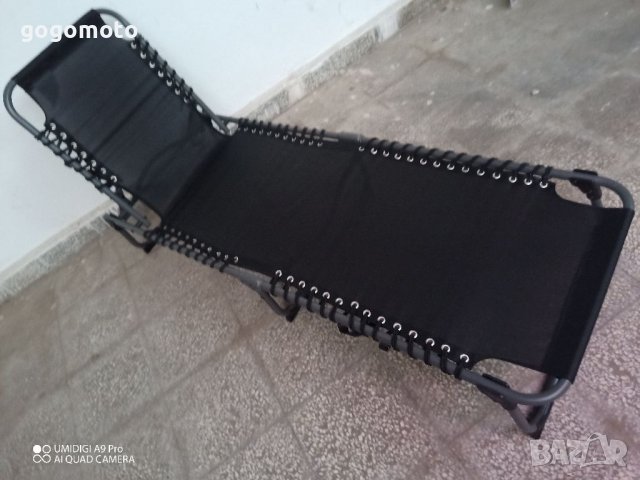 Ново походно сгъваемо легло, креват, шезлонг за плаж, къмпинг, туризъм, вилата, село, пикник, излет, снимка 2 - Къмпинг мебели - 36939024
