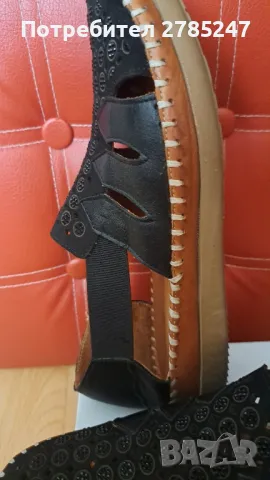 Дамски сандали естествена кожа , снимка 8 - Сандали - 50235745