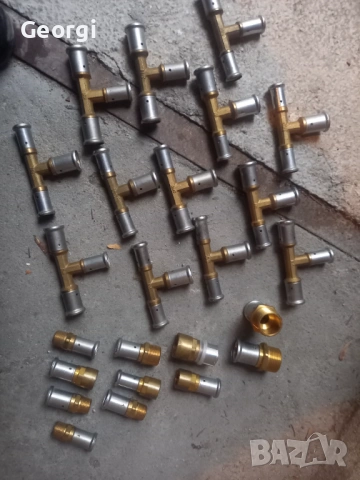 Месингови ПРЕС фитинги за бяла тръба, снимка 7 - ВИК - 39739087