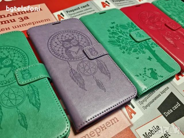 Samsung Galaxy A16 5G луксозен цветен тефтер, снимка 2 - Калъфи, кейсове - 47960744