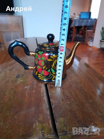 Стар алуминиев чайник #8, снимка 3 - Други ценни предмети - 53424809