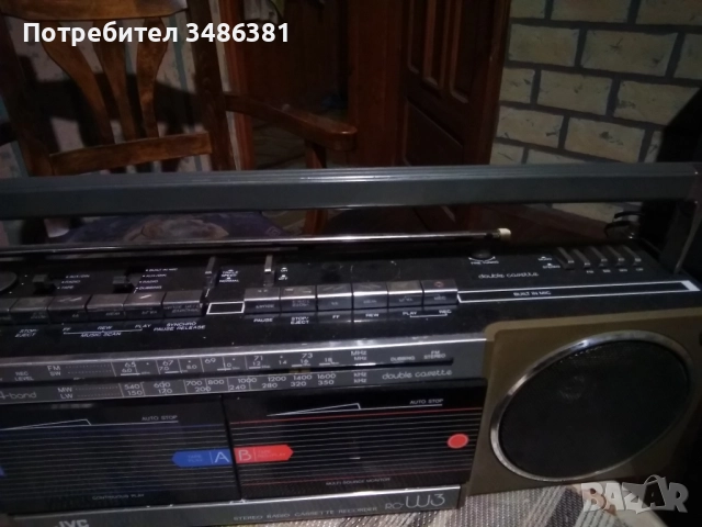 JVC RC W 3 LE, снимка 3 - Радиокасетофони, транзистори - 52043042