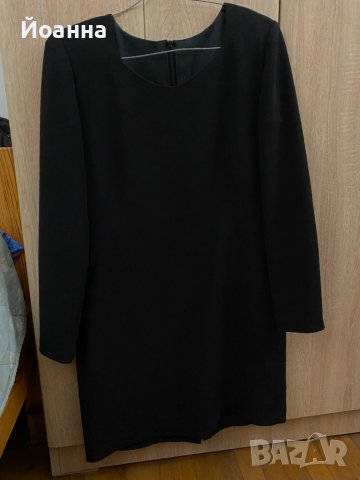Черна рокля, снимка 2 - Рокли - 39849812