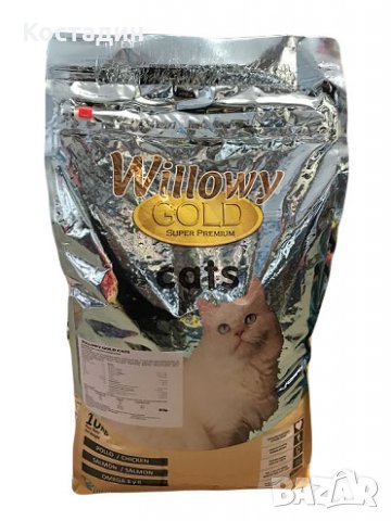 Willowy Gold Cats SuperPremium 10кг - Гранулирана Храна за Котки