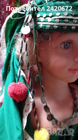 накит  с  пендари  за глава с кърпа, снимка 9 - Антикварни и старинни предмети - 52753749