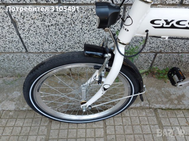 Сгъваем велосипед Cyco сгъваемо колело 20 като ново, снимка 7 - Велосипеди - 33315205