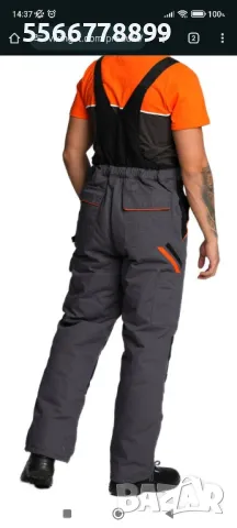 Работен полугащеризон , снимка 2 - Панталони - 48294586