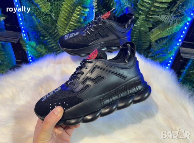 Versace Chain Дамски Маратонки 36-40 Номер с Кутия , снимка 3 - Маратонки - 53192578