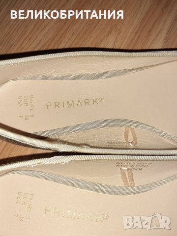 Чисто нови дамски обувки на PRIMARK LONDON    1042, снимка 4 - Дамски ежедневни обувки - 38672229