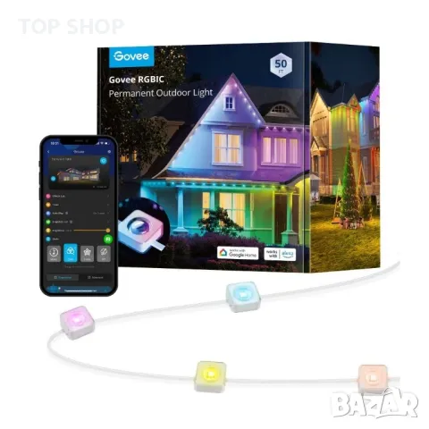 Govee RGBIC LED Постоянни външни светлини, снимка 3 - Лед осветление - 48776973