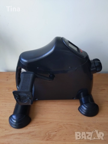 Мини велоергометър, тренажор с педали за упражнения за ръце/крака, снимка 5 - Фитнес уреди - 50470429