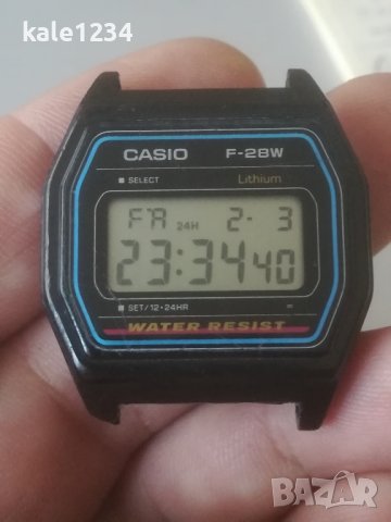 Часовник CASIO F-28W. 1156. Made in Malaysia. Vintage watch. Ретро модел Касио. , снимка 2 - Мъжки - 44100987