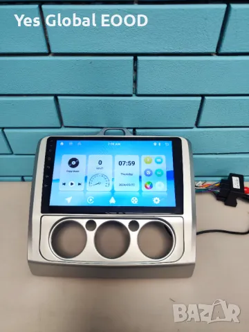 32G Android Car Radio Ford Focus Mk2 Mk3 9" Apple CarPlay&Android Auto, снимка 1