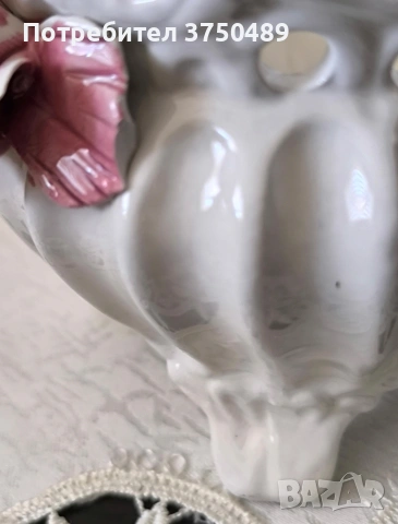 порцеланова кашпа , снимка 5 - Саксии и кашпи - 53434759